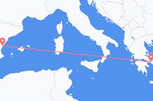 出发地 西班牙与 卡斯特罗-德拉普拉纳 出发目的地 希腊雅典的航班