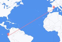 Flights from Santa Rosa Canton, Ecuador to Barcelona, Spain