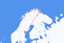 Vluchten van Vadsø naar Sundsvall
