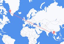Flyrejser fra Bangkok, Thailand til Maniitsoq, Grønland
