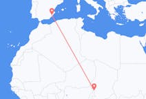 Flyreiser fra N Djamena, til Murcia