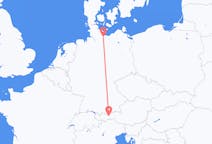 Flights from Lubeck, Germany to Innsbruck, Austria