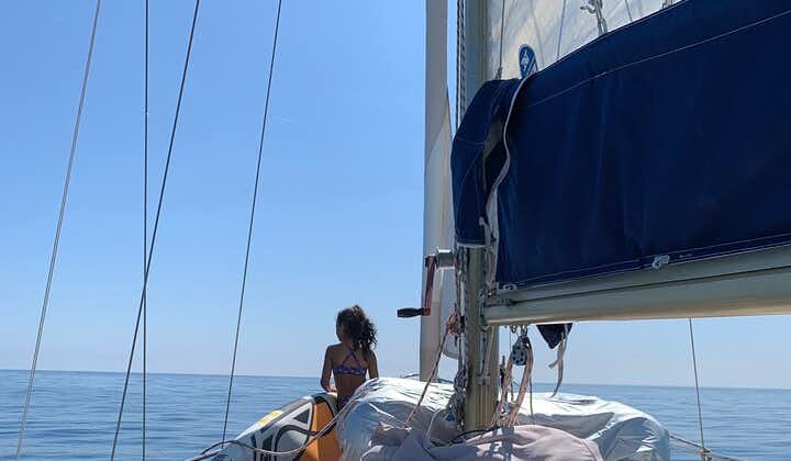 Half-day sailboat trip to the Lerins islands