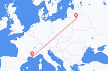 Flights from Marseille to Vilnius