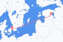 Flyreiser fra Tartu, Estland til København, Danmark