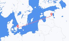 Flyg från Tartu till Köpenhamn