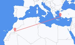 Flyg från Tindouf till Leros