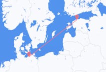 Flyg från Tallinn till Rostock