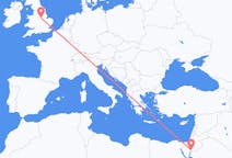 Flights from Aqaba, Jordan to Nottingham, the United Kingdom