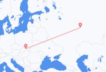 Flyg från Kazan, Ryssland till Poprad, Slovakien