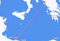 Flyrejser fra Tripoli til Korfu