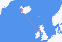 Flights from Reykjavik, Iceland to Belfast, Northern Ireland