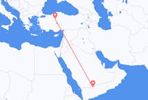 Flights from Sharurah, Saudi Arabia to Ankara, Turkey