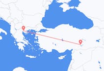 出发地 土耳其从 阿德亚曼目的地 希腊塞萨洛尼基的航班