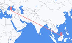 Flyreiser fra Limbang, Malaysia til Kastamonu, Tyrkia
