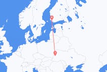 Flyg från Lviv, Ukraina till Åbo, Finland