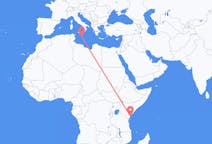 Рейсы из Малинди, Кения в Валлетту, Мальта