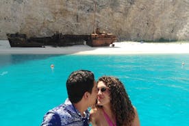 Zakynthos Top Sights Morning Tour Shipwreck and Blue Caves