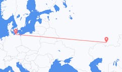 Fly fra Orenburg til Rostock