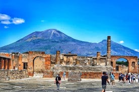 Guidet tur i Pompeji og Vesuv med frokost og entréer inkluderet