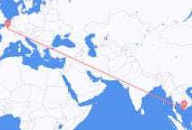 Flights from Ca Mau Province, Vietnam to Paris, France