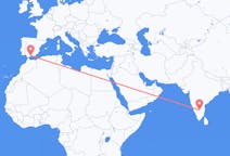 Flyrejser fra Bangalore, Indien til Málaga, Spanien