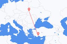Flyrejser fra Lviv, Ukraine til Antalya, Tyrkiet