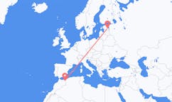 Flyreiser fra Oujda, til Tartu