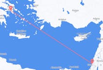 Flights from Tel Aviv, Israel to Athens, Greece