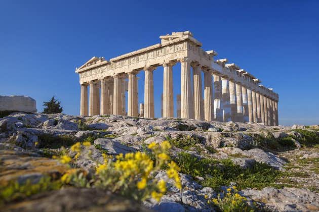 Aten, Akropolis och Cape Sounion Heldagstur med lunch