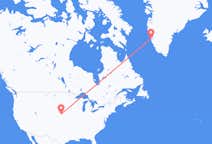 미국 커니에서 출발해 그린란드 누크까지(으)로 가는 항공편