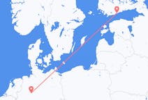 Vluchten van Paderborn, Duitsland naar Helsinki, Finland