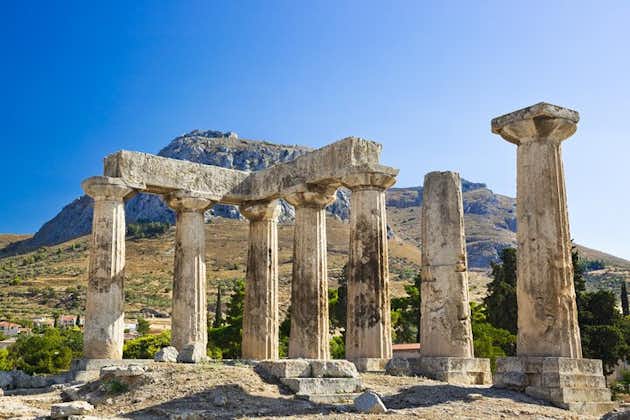 終日のプライベート古代コリントとアテネはツアーを見なければなりません