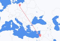 Flyrejser fra Amman, Jordan til Poznan, Polen