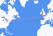 Flights from Pittsburgh, the United States to Paris, France