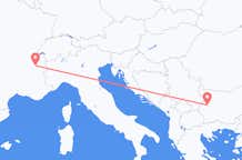 Vluchten van Chambéry, Frankrijk naar Sofia, Bulgarije