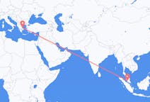Flights from from Kuala Lumpur to Skiathos