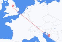 Flights from Zadar, Croatia to Nottingham, the United Kingdom