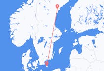 Fly fra Bornholm til Kramfors Municipality