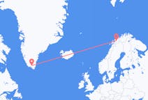 Flyrejser fra Narsarsuaq til Bardufoss