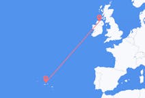 Flights from Graciosa, Portugal to Derry, the United Kingdom