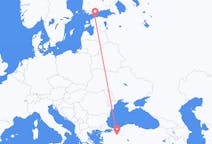 Flyg från Eskişehir till Tallinn