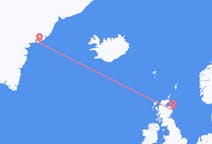 Vuelos de aberdeen, Escocia a Kulusuk, Groenlandia