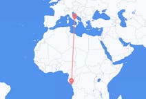Flüge von Pointe-Noire, Kongo-Brazzaville nach Neapel, Italien