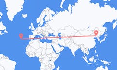出发地 中国瀋陽市目的地 葡萄牙聖瑪麗亞的航班