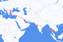 Flyg från Surat Thani Province, Thailand till Lemnos, Grekland