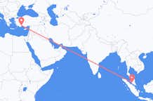 Flights from Kuala Lumpur to Antalya