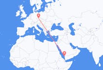 Flyg från Jizan, Saudiarabien till Prag, Tjeckien