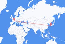 Flights from Kumamoto, Japan to Lyon, France