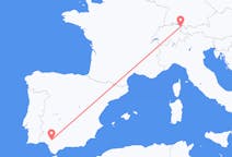 Flights from Seville, Spain to Thal, Switzerland
